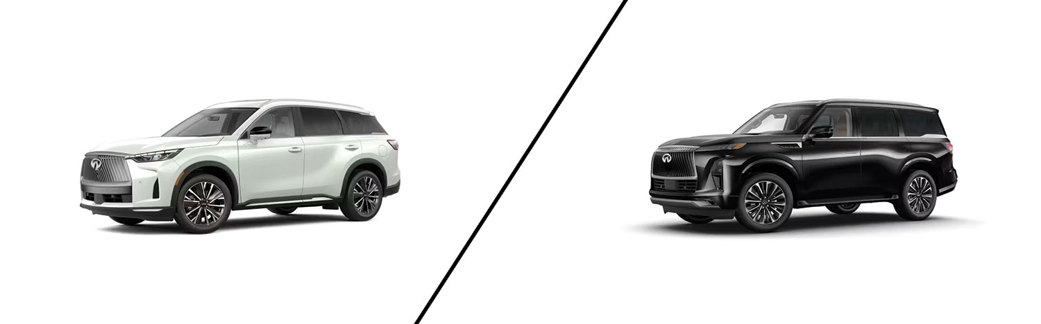 2026 INFINITI QX60 Luxe vs QX80 Luxe